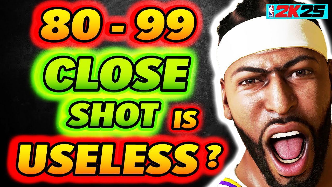Смотрите, если у вас рейтинг CLOSE SHOT в NBA 2K25