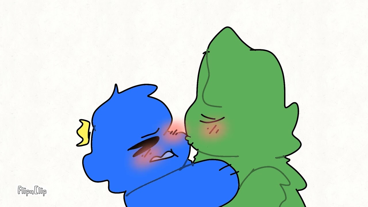 Raimbow Friends | i love you MEME ANIMATION FlipaClip BLUE x GREEN