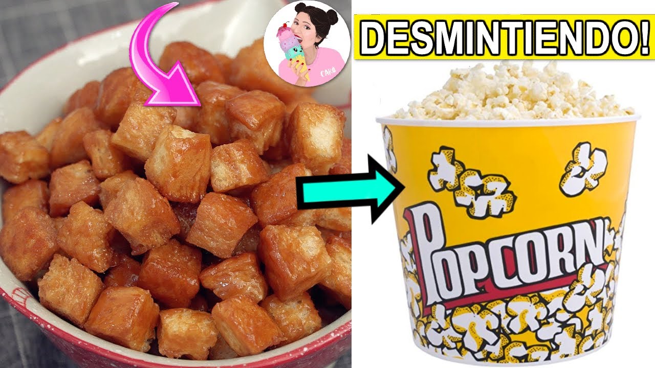 POCHOCLOS o PALOMITAS DE MAIZ de PAN con CARAMELO - DESMINTIENDO RECETA de 7 MILLONES - Caro Trippar