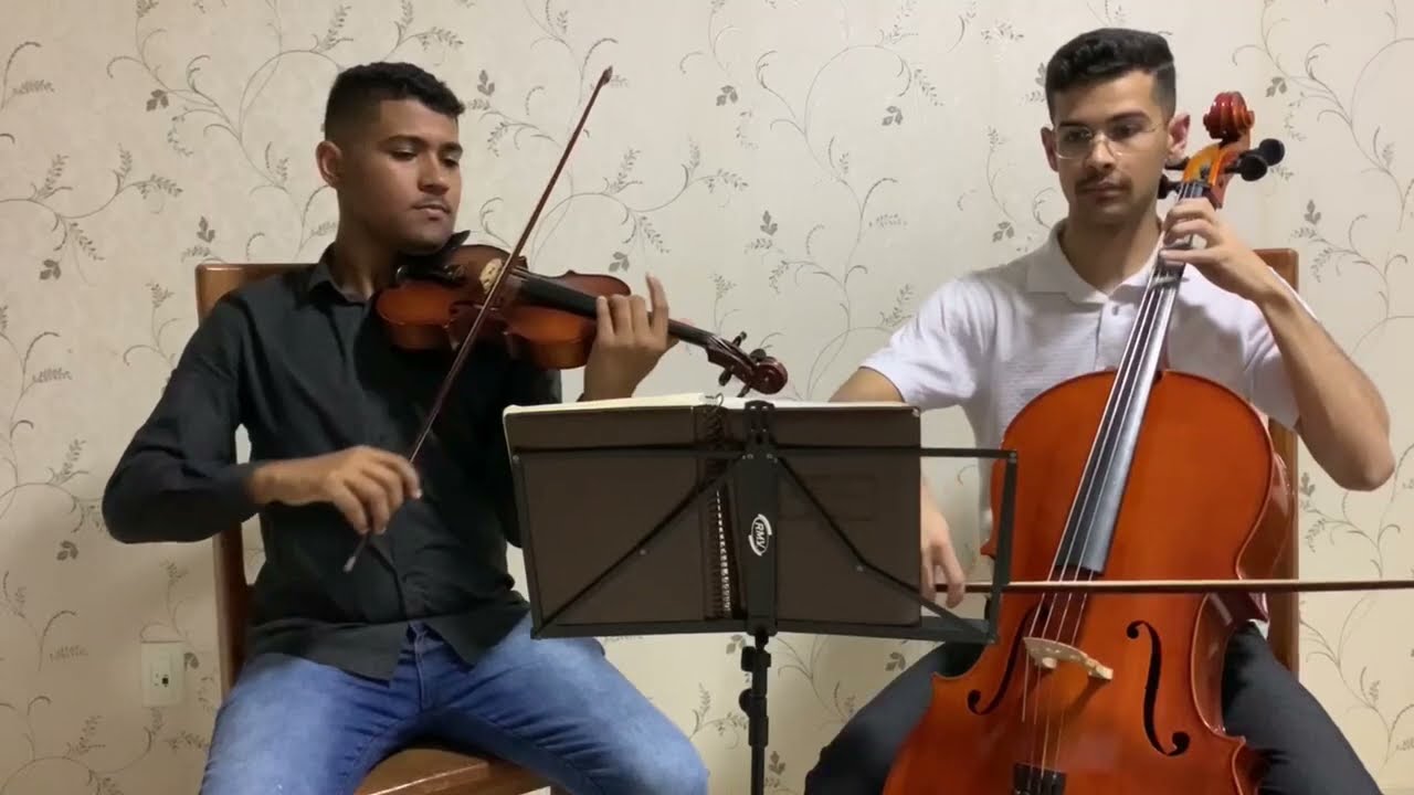 Hino 115 - MINHA ALMA ENGRANDECE - Violino e Violoncelo - CCB (Do zero a Oficializado) #3
