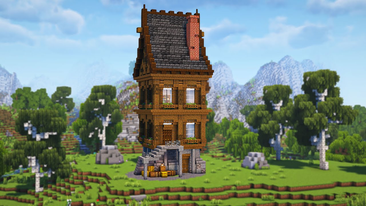 Minecraft | How to Build a Cozy Survival House  – Easy Step-by-Step Tutorial!