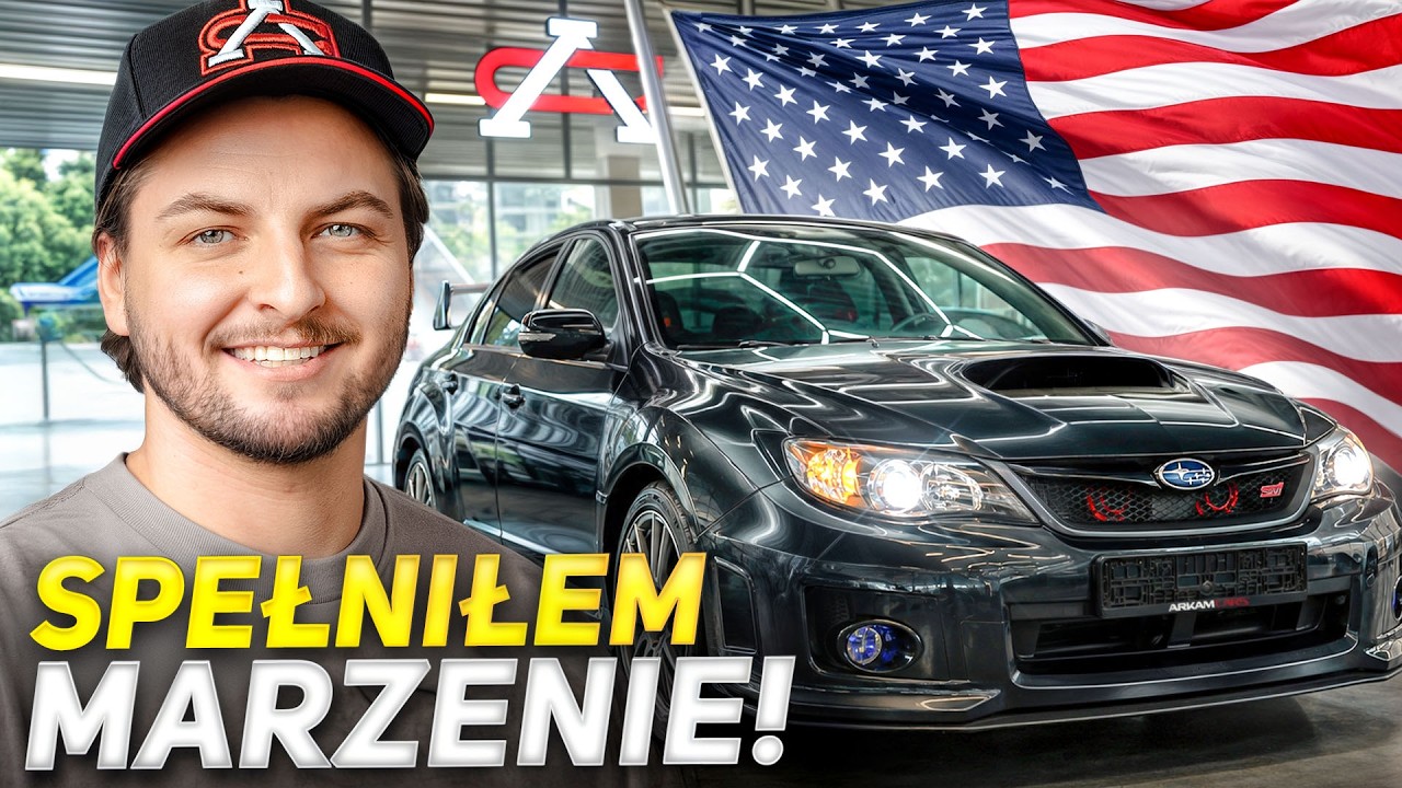 Kupiłem swoje wymarzone Subaru WRX STI! Import z USA i pierwsze wrażenia