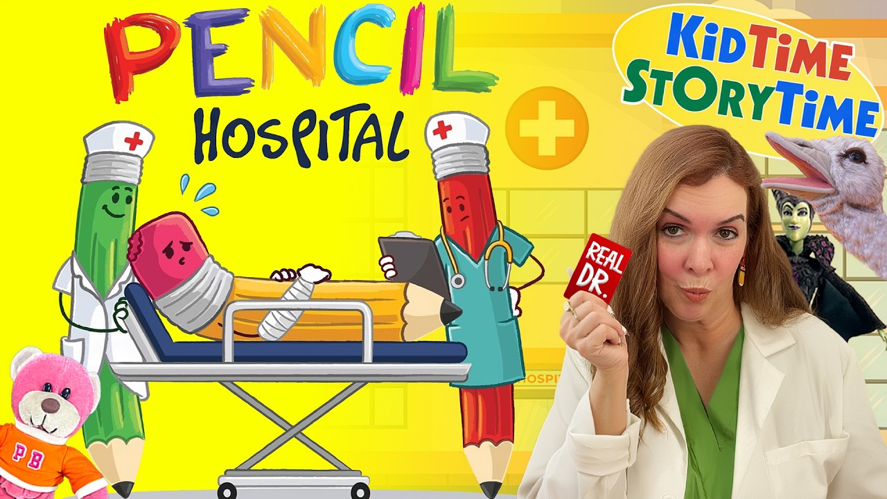 Pencil Hospital read aloud | school supplies read aloud