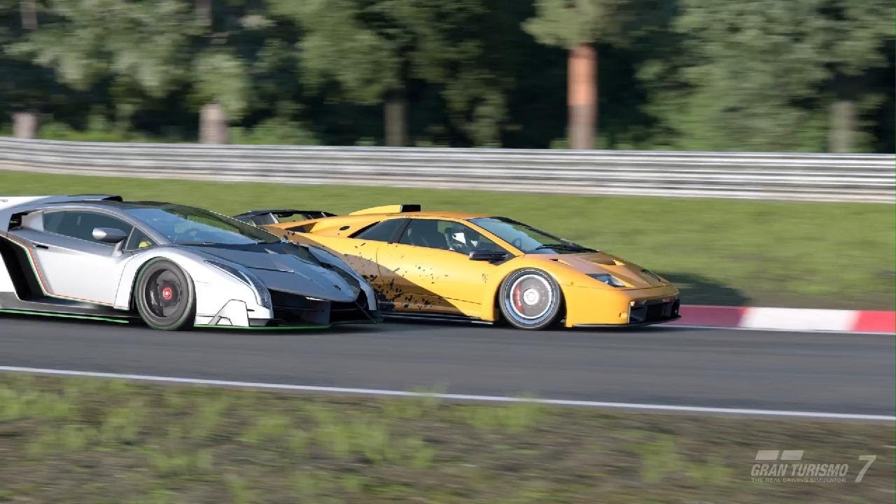 Gran Turismo 7 Lamborghini Diablo @ Nürburgring