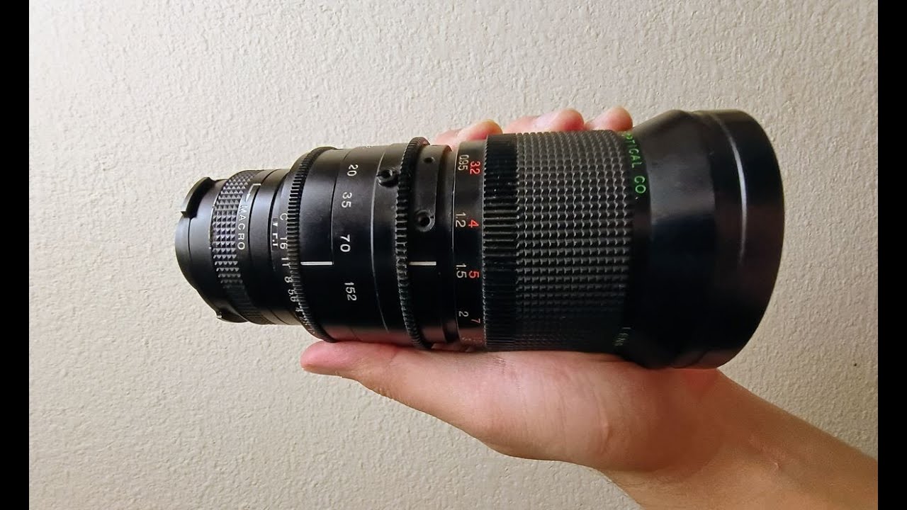 Lens buying fail - Fujinon TV lens, 8mm Canon Bower