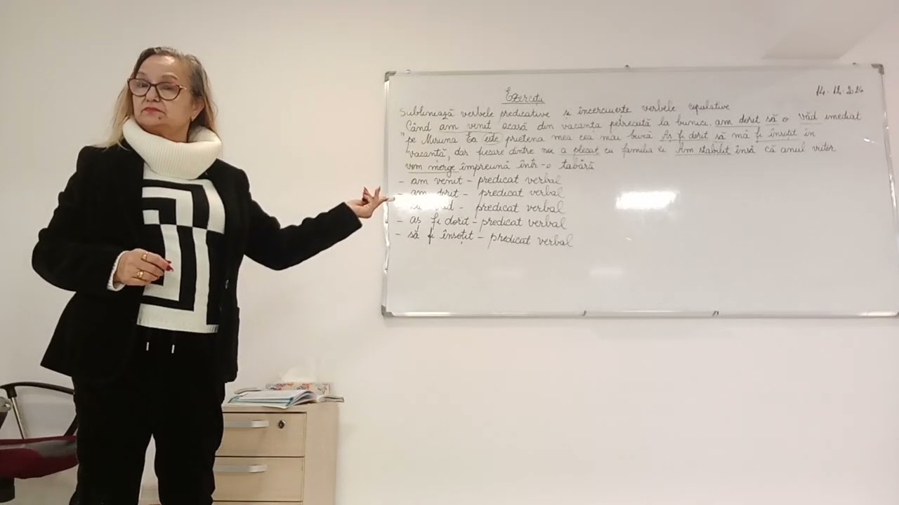 @VERBE PREDICATIVE, COPULATIVE, AUXILIARE PARTEA 1