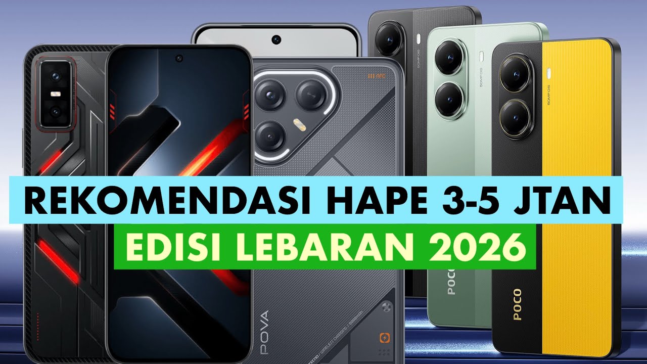 HAPE 3-5 JTAN REKOMENDASI EDISI LEBARAN 2026