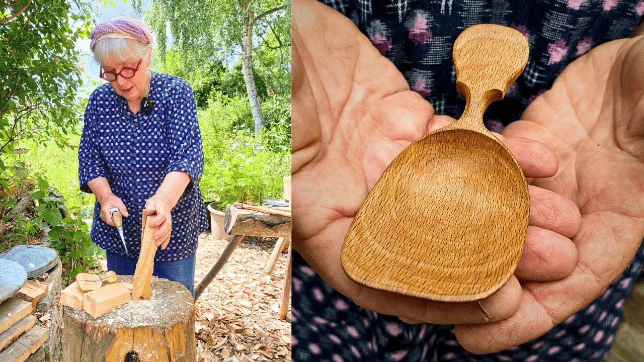 How To Carve A Thumb Spoon - Deborah Schneebeli Morrell