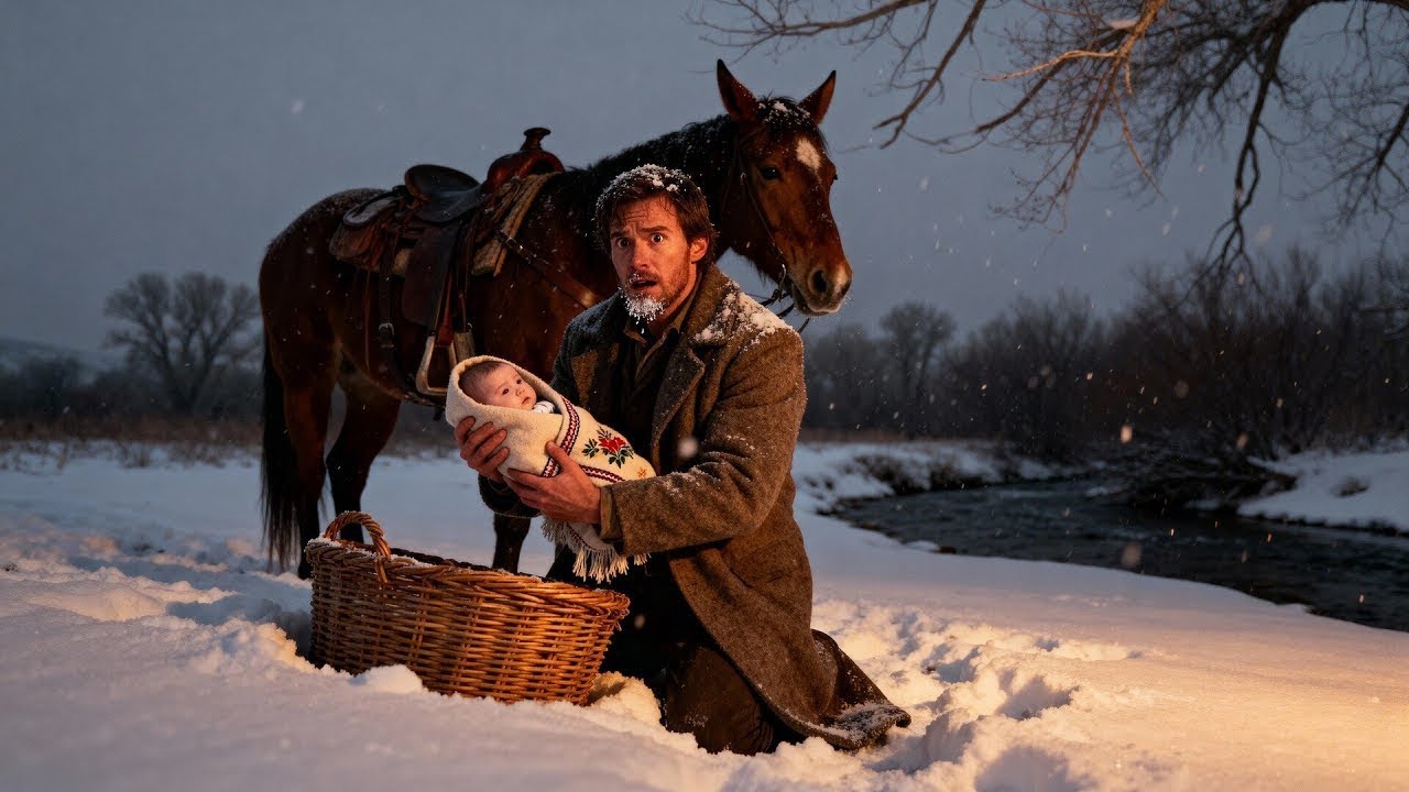 El Ranchero Solitario que Desafió a un Magnate por la Bebé que Salvó de la Nieve