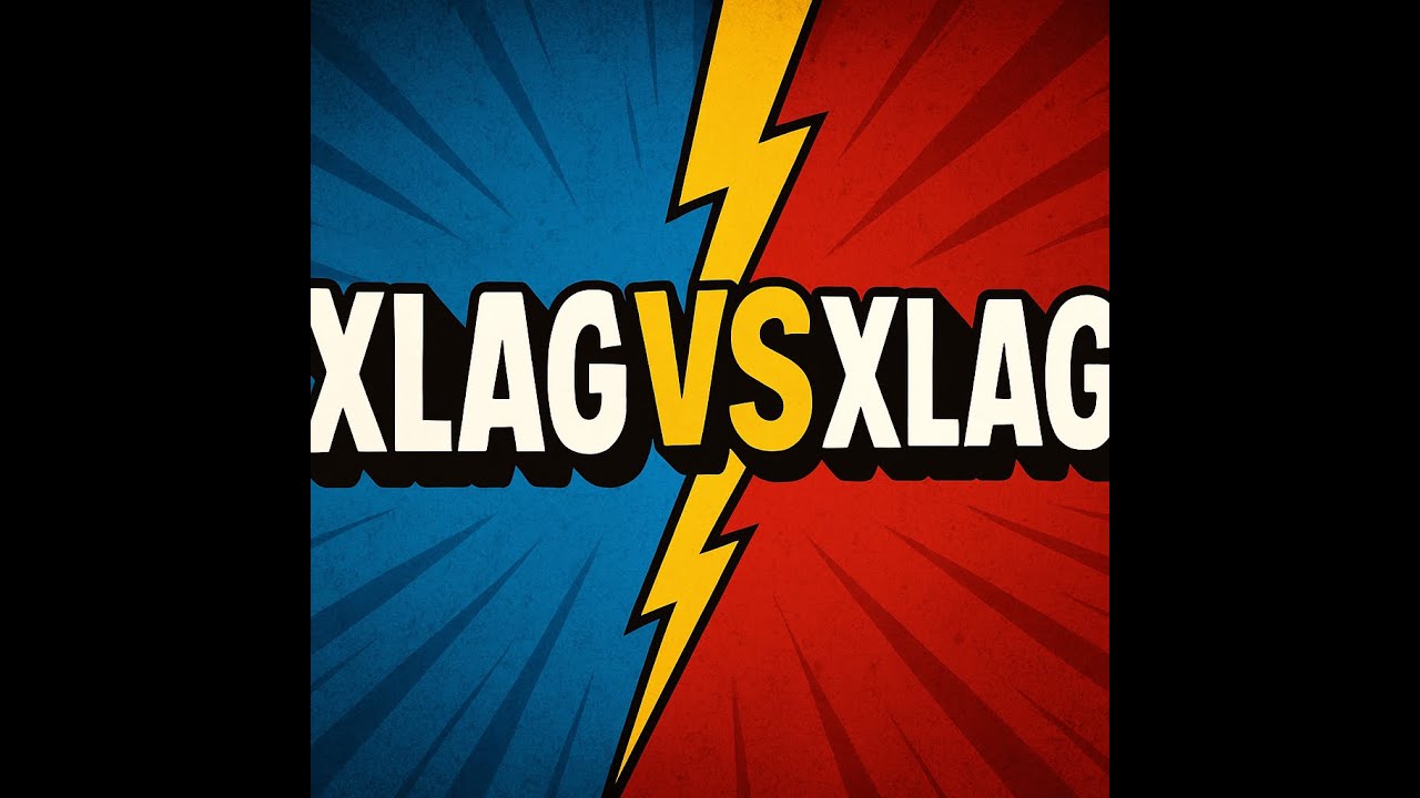 friendly xlag vs xlag ( using clumsy settings)