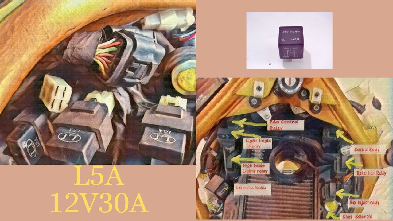 Aprilia Shiver 750: L5A Relay Troubleshoot