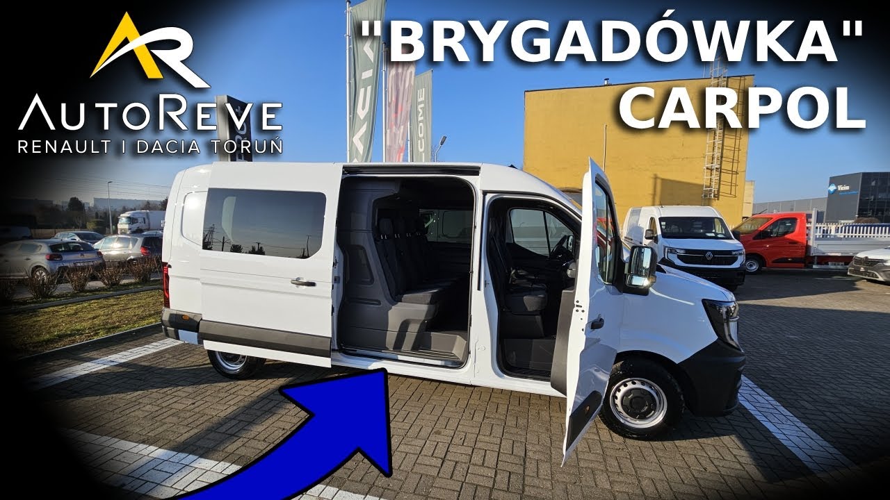 Renault Master z zabudową brygadową