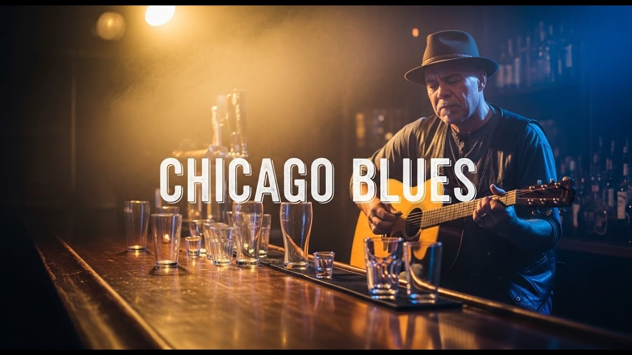 Slow Blues Night Drive | Broken Heart Electric Tone