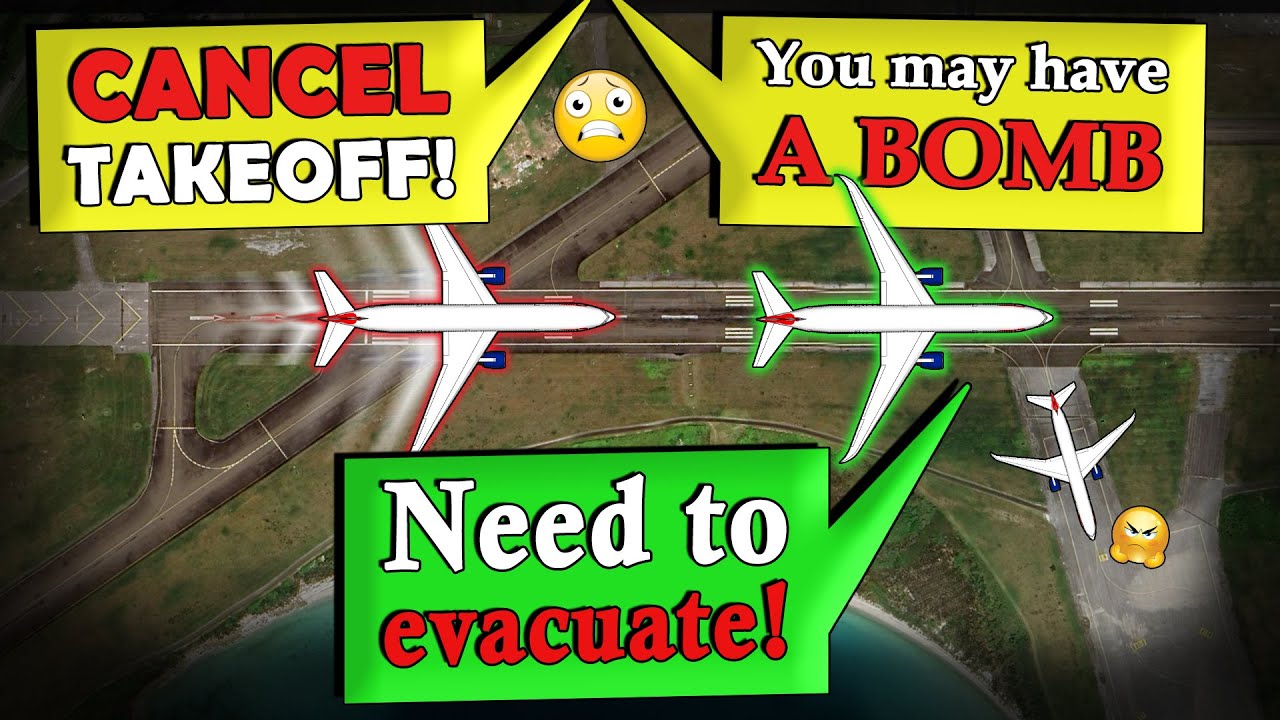 BOMB THREAT on British Aircraft & Terminal Building | Stuck for 1 HOUR!