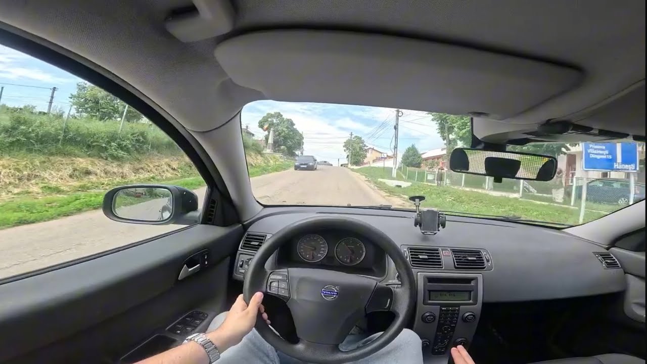 [POV] Volvo V50 SPIRITED DRIVE ON COUNTRY ROADS