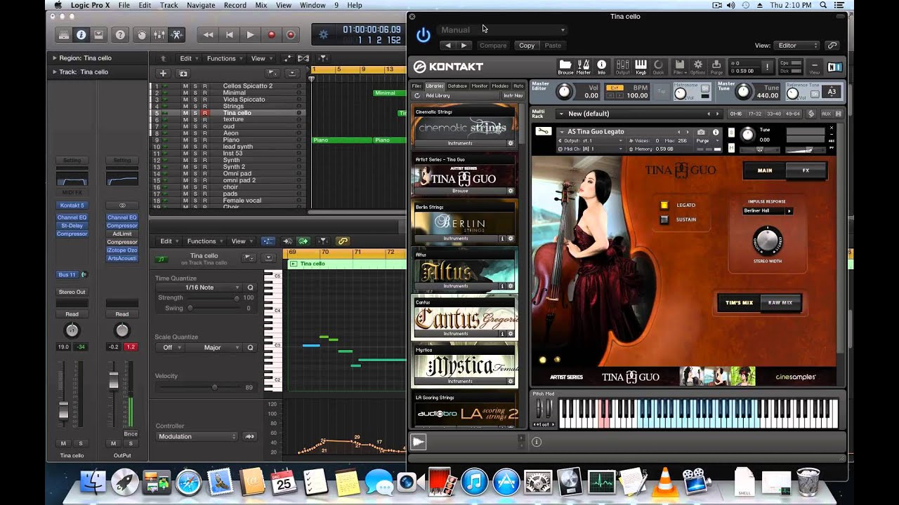 Tina Guo Cello by Cinesamples Demo+ Review