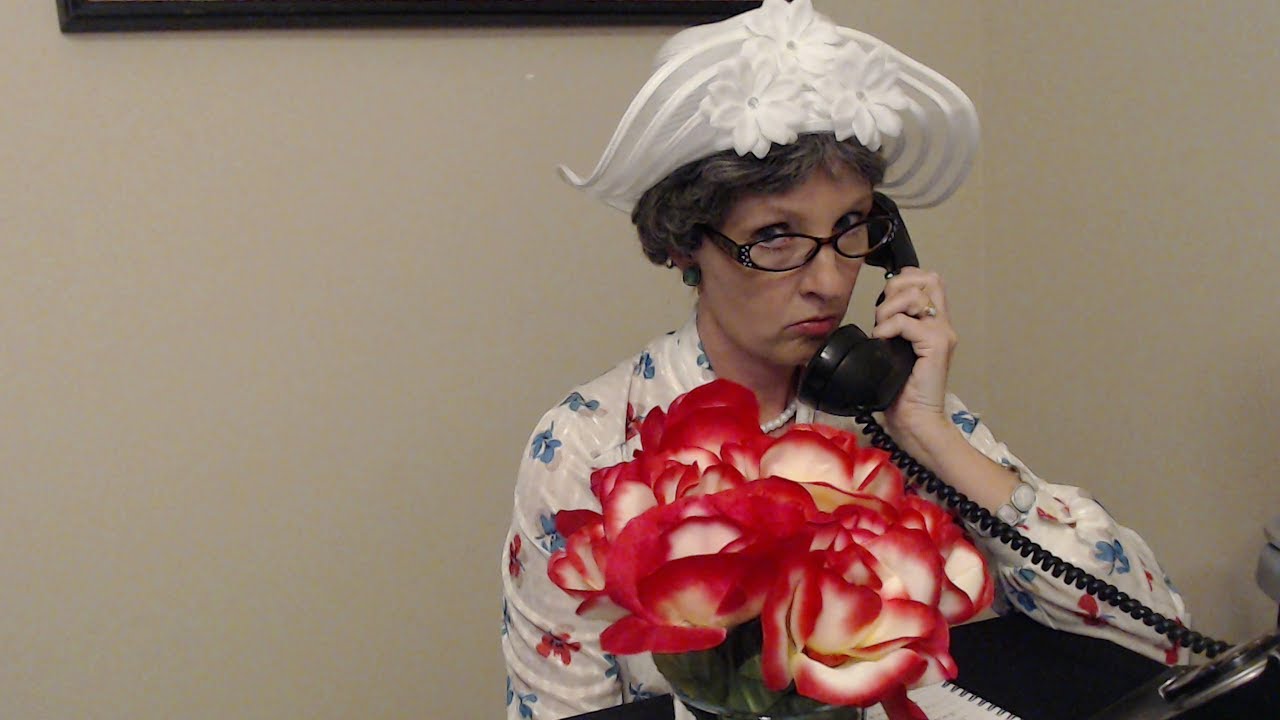 ASMR ~ 1940s Gossipy Lady / Hat Party & Fundraising