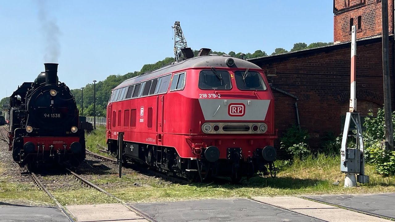 Mit 94 1538 auf den Rennsteig