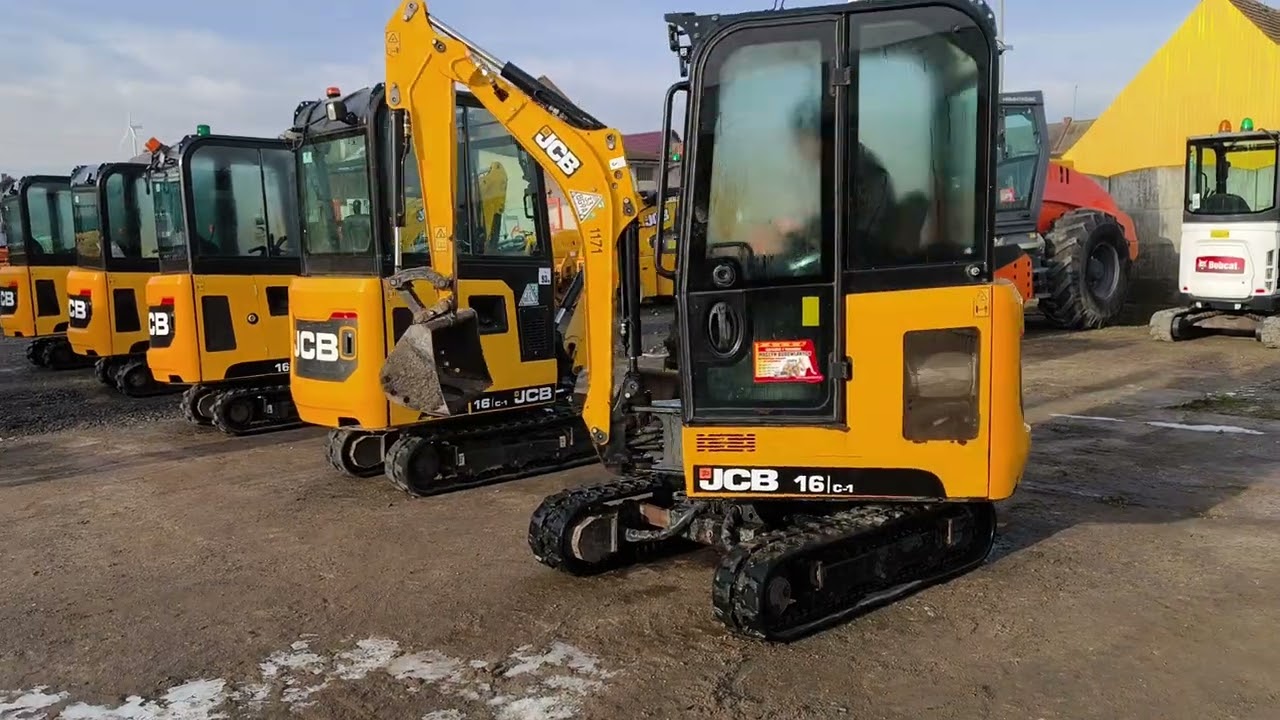 Mini koparka JCB 16 C -1 , 2022 rok