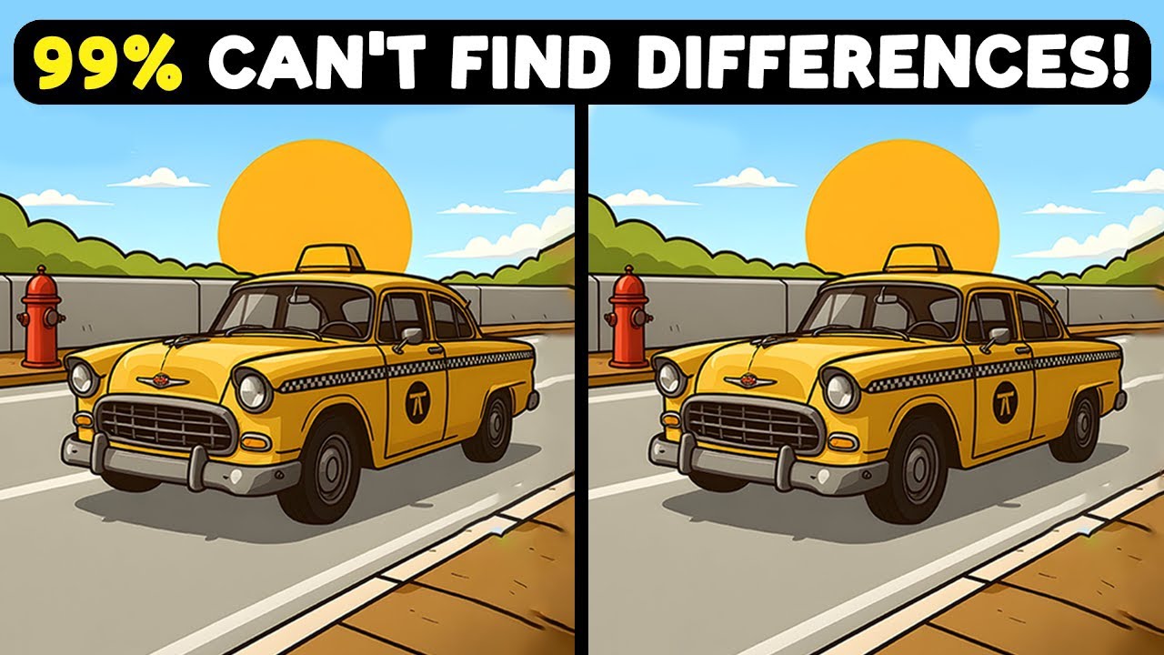 🧠🧐 Find the Differences | Hidden Detail Puzzle 《This One’s Sneaky》