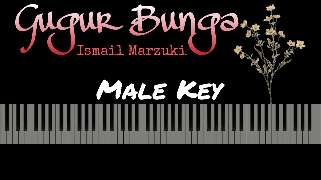 Gugur Bunga - Ismail Marzuki [Karaoke Piano - Male Key]
