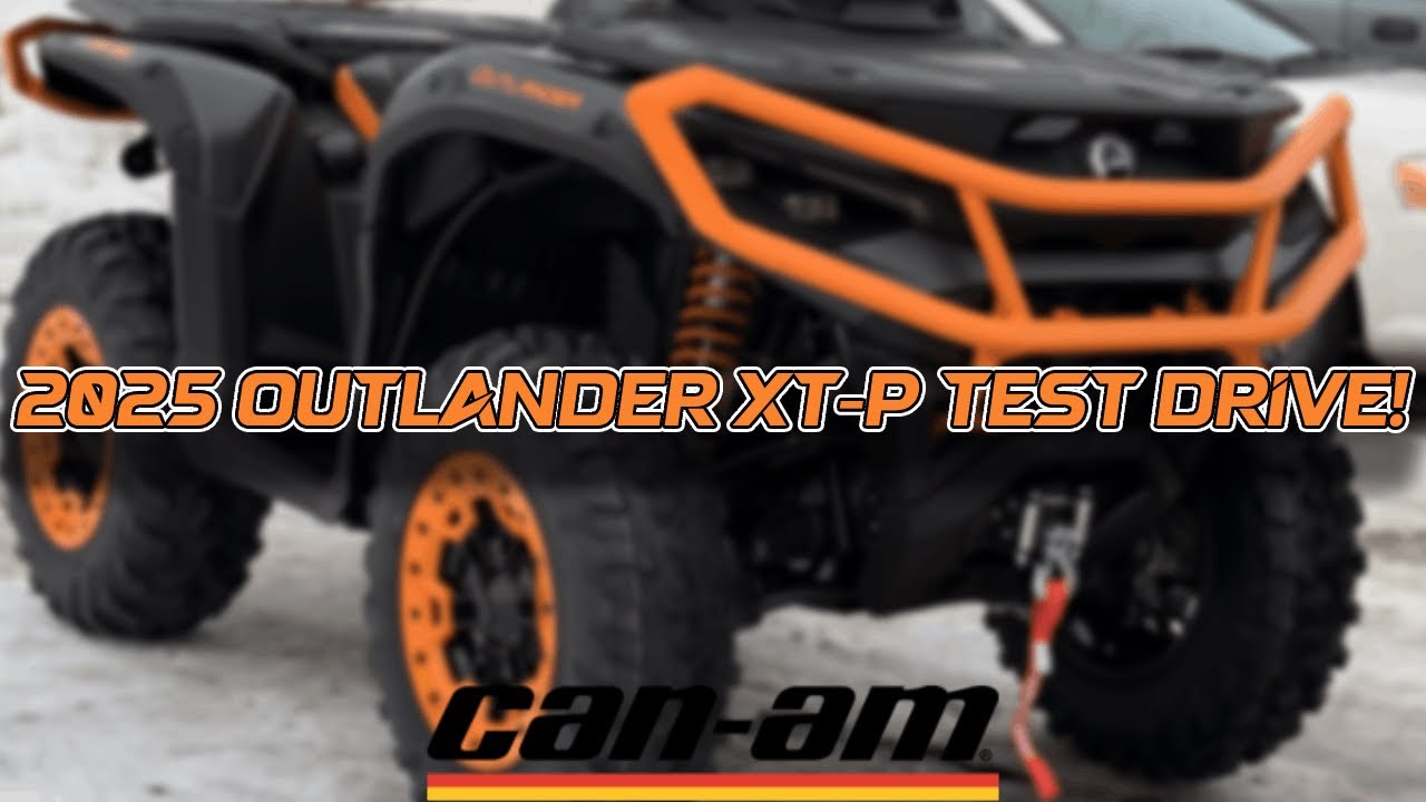 2025 Can-Am Outlander 1000R XT-P First Break In Ride! (Gen 3)