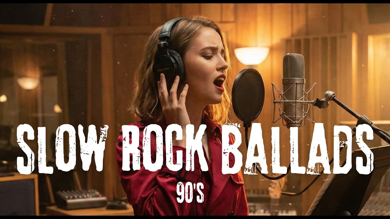 Nostalgic 90s Slow Rock Ballads 🎸 Classic Emotional Guitar