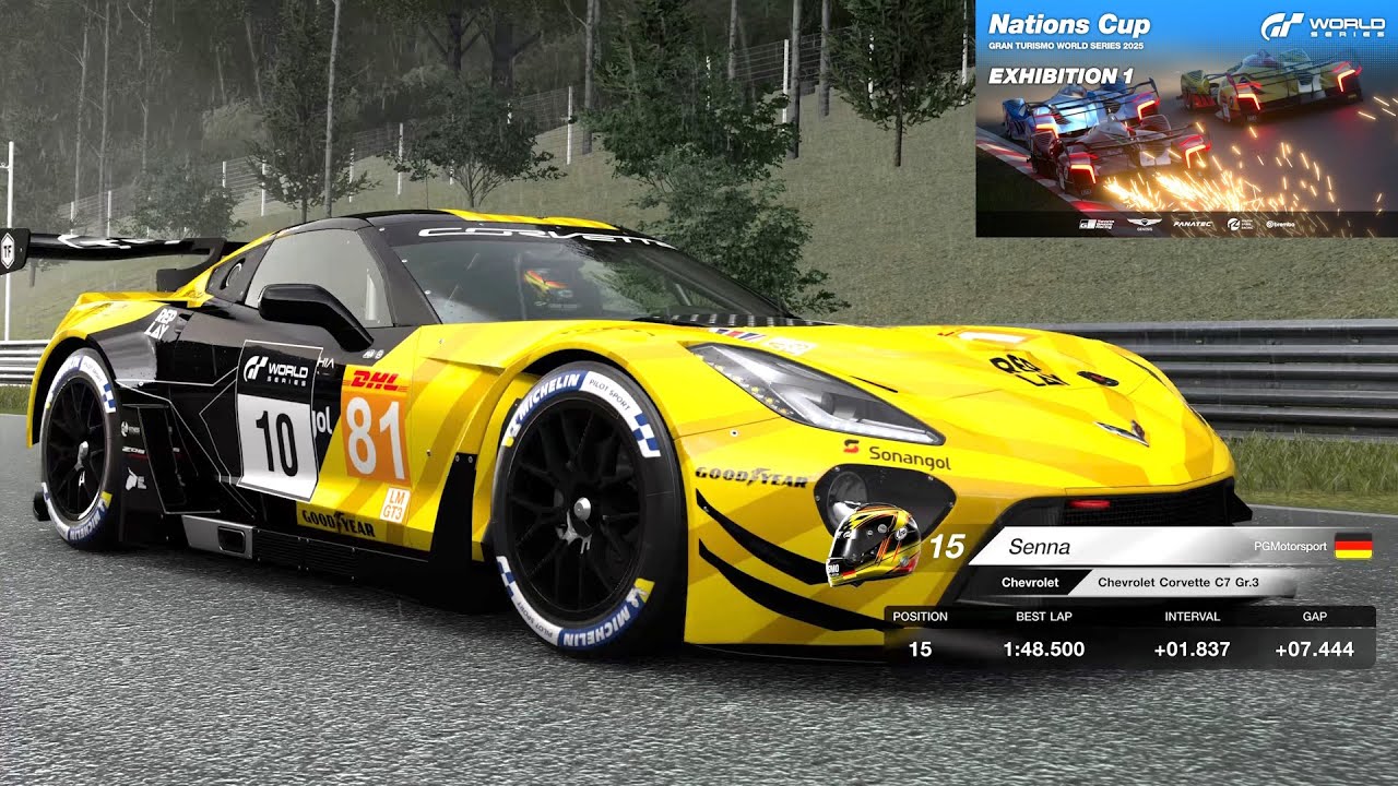Gran Turismo 7 | World Series 2025 - Exhibition 1 | Nations Cup - Round 2 | Onboard