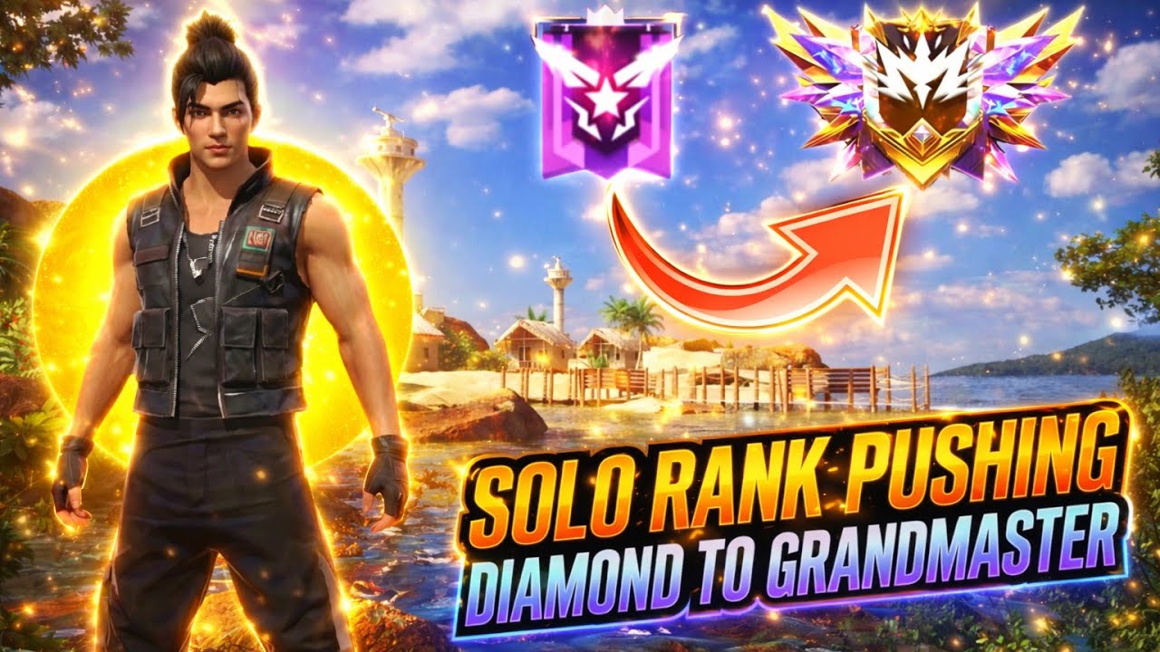 SEASON 50 SOLO GRANDMASTER RANK PUSHING ☠️ |||| FINALLY GRANDMASTER ✅