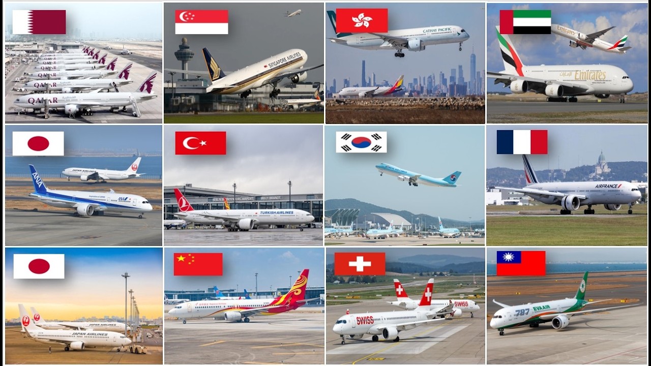 Top 100 Best Passenger Airlines in the world 2026