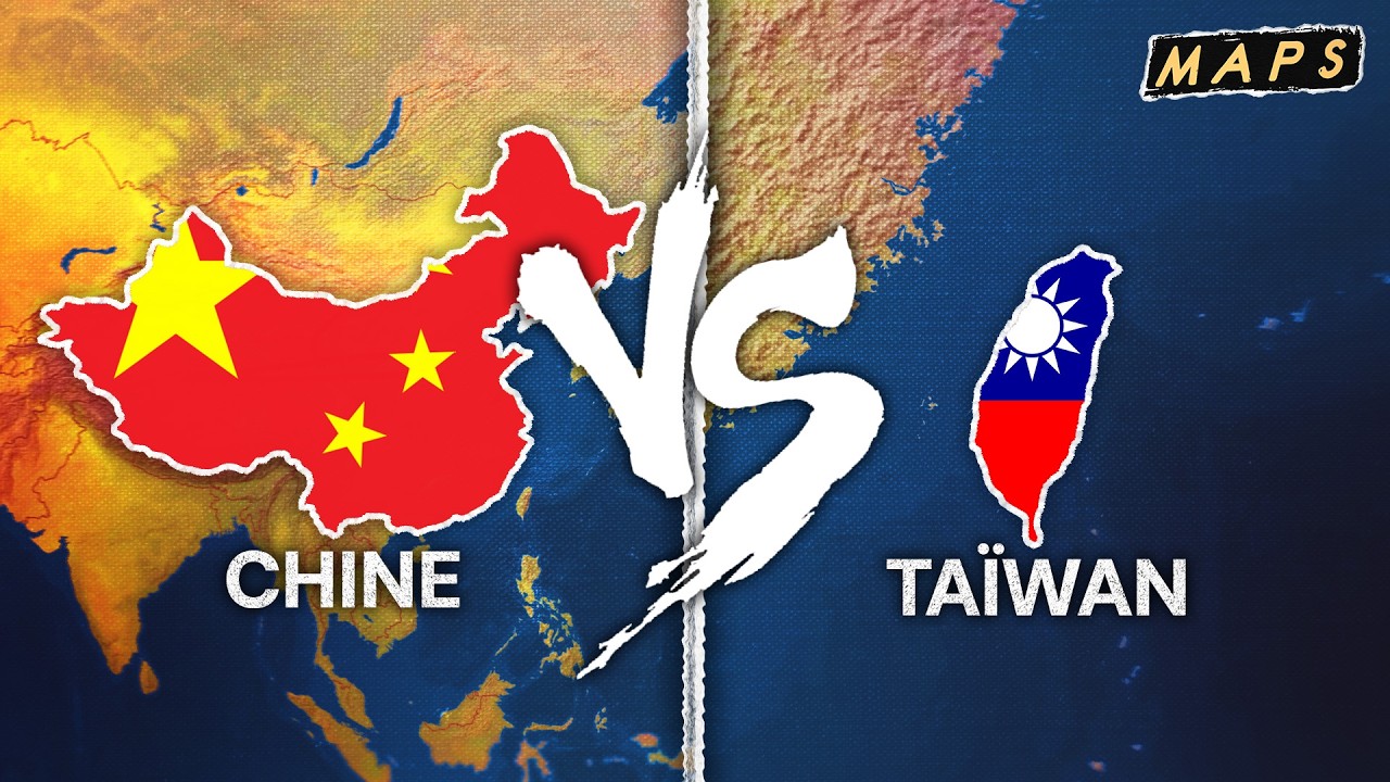 POURQUOI LA CHINE ESSAIE DE RAYER TAÏWAN DE LA CARTE ? - Maps