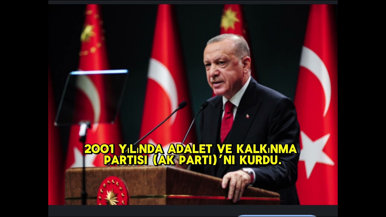 Recep Tayyip ERDOĞAN kimdir? Hayatı,Siyasi kariyeri ve Türkiye’ye etkisi nelerdir.