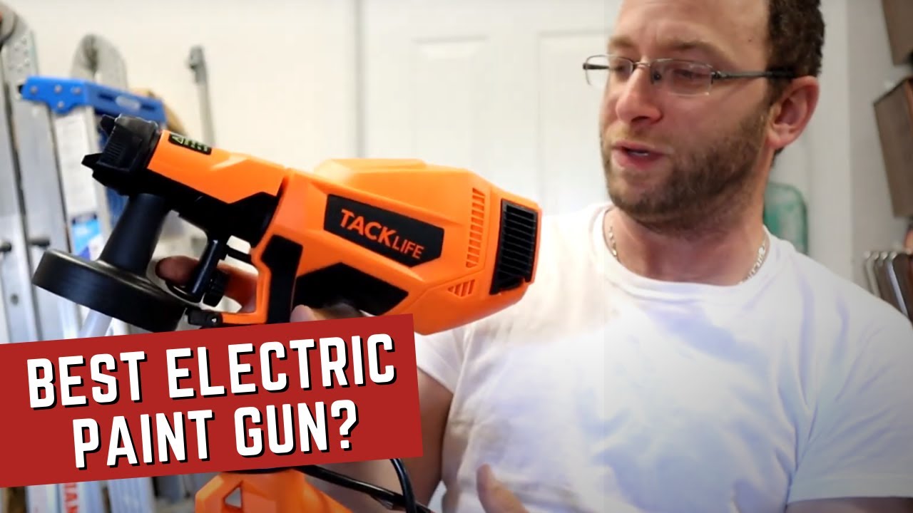Best Electric Paint Sprayer 2021? - Tacklife Electric Paint Sprayer Demo and Review