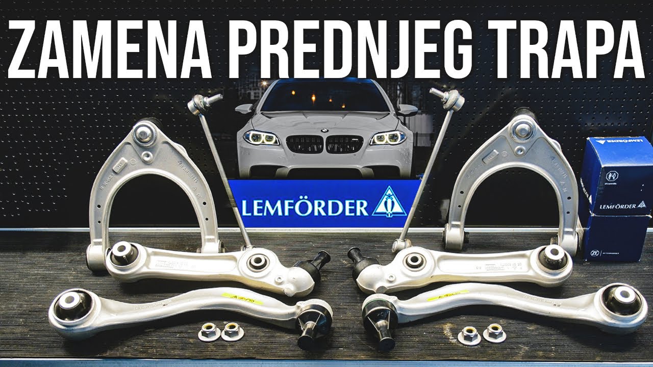 BMW F10 520d * Zamena prednjeg trapa