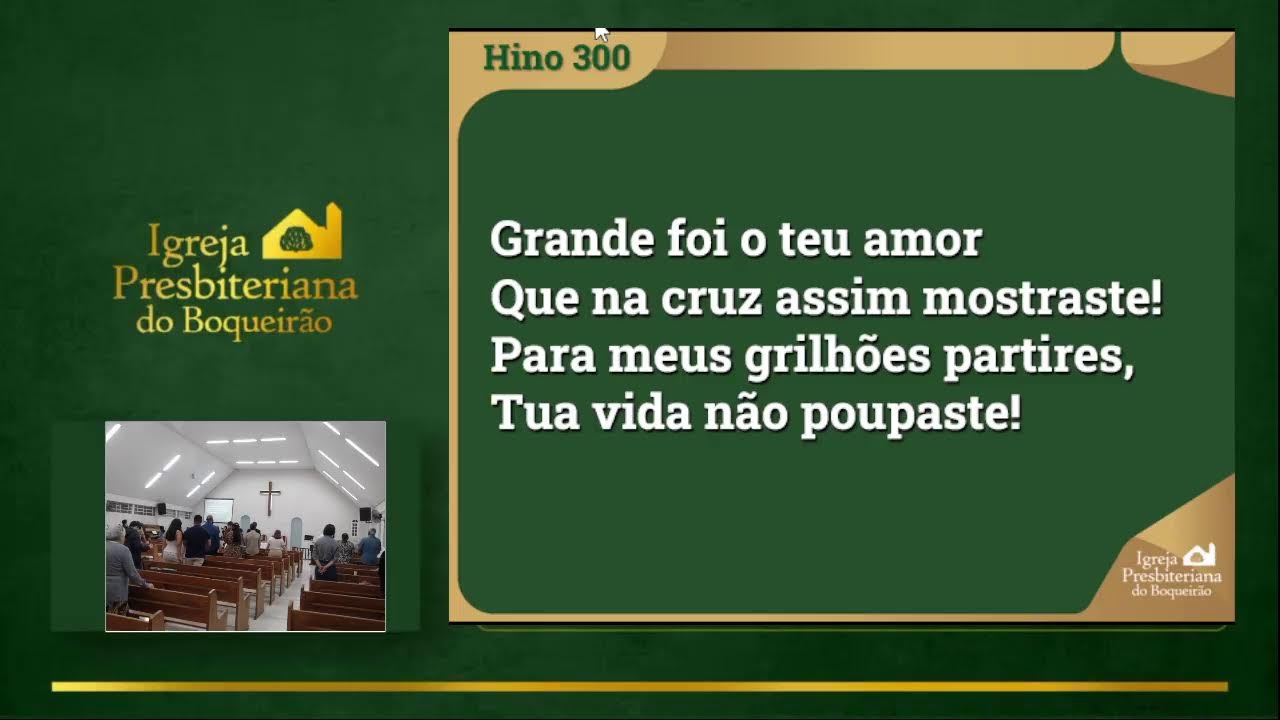 Culto de Adoração ao Senhor | Igreja Presbiteriana do Boqueirão (08/03/26)