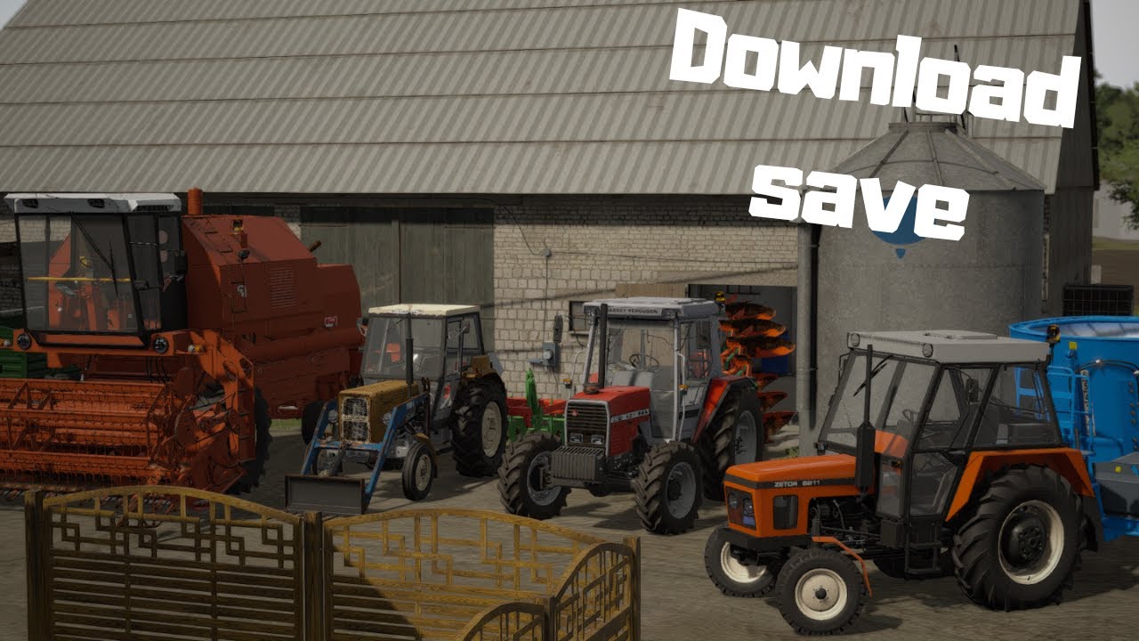 Polski Save&Modpack🔥STARE POLSKIE GOSPODARSTWO🔥❤️️Krajów & Łaźniki❤️️🔥Download🔥