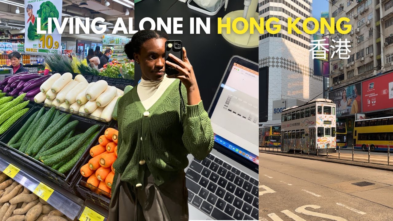 Living alone in Hong Kong 🌸🍃work days in my life, grocery shopping, Japanese curry | hk vlog