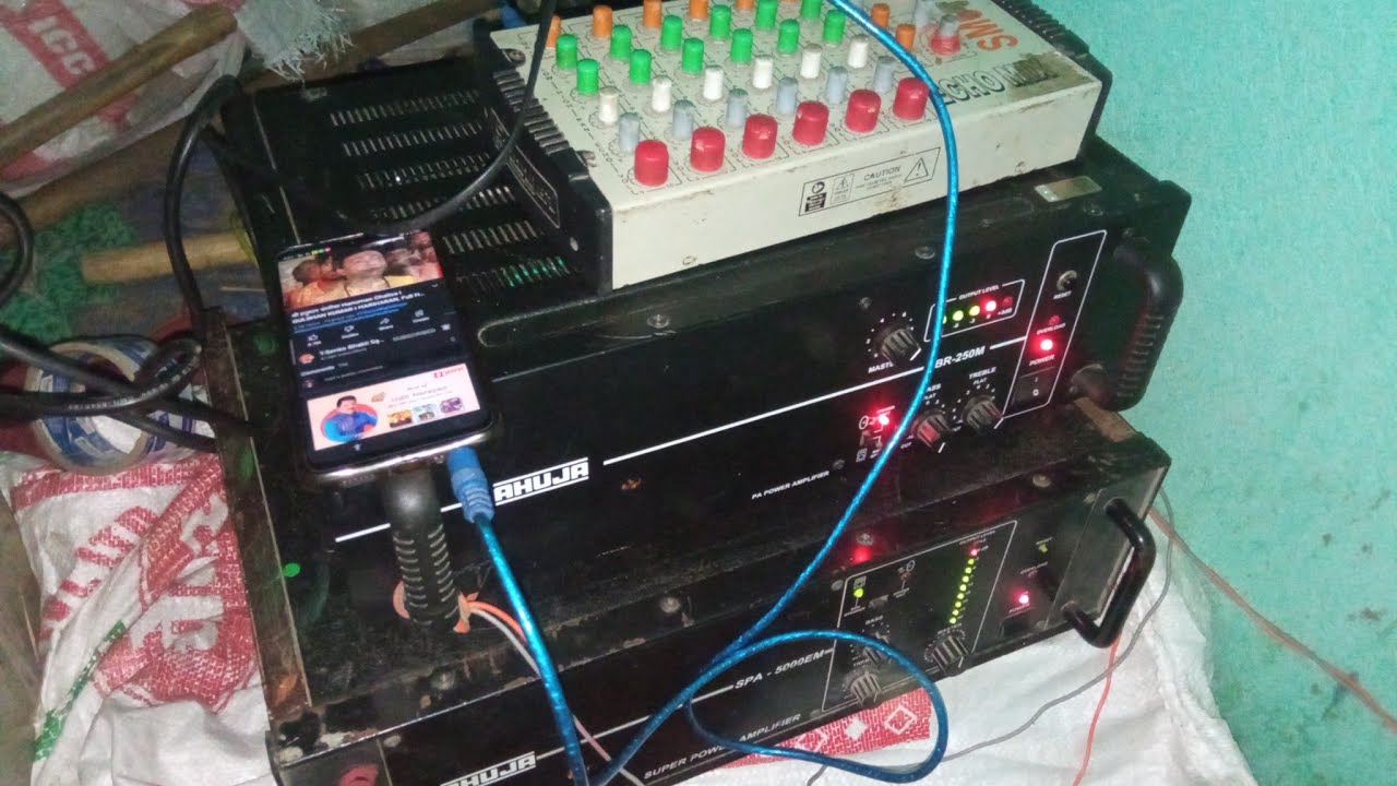 Top Ahuja amplifier and stranger echo mixer : 50 Watt ahuja driver unit - mini ahuja setup (#ahuja)