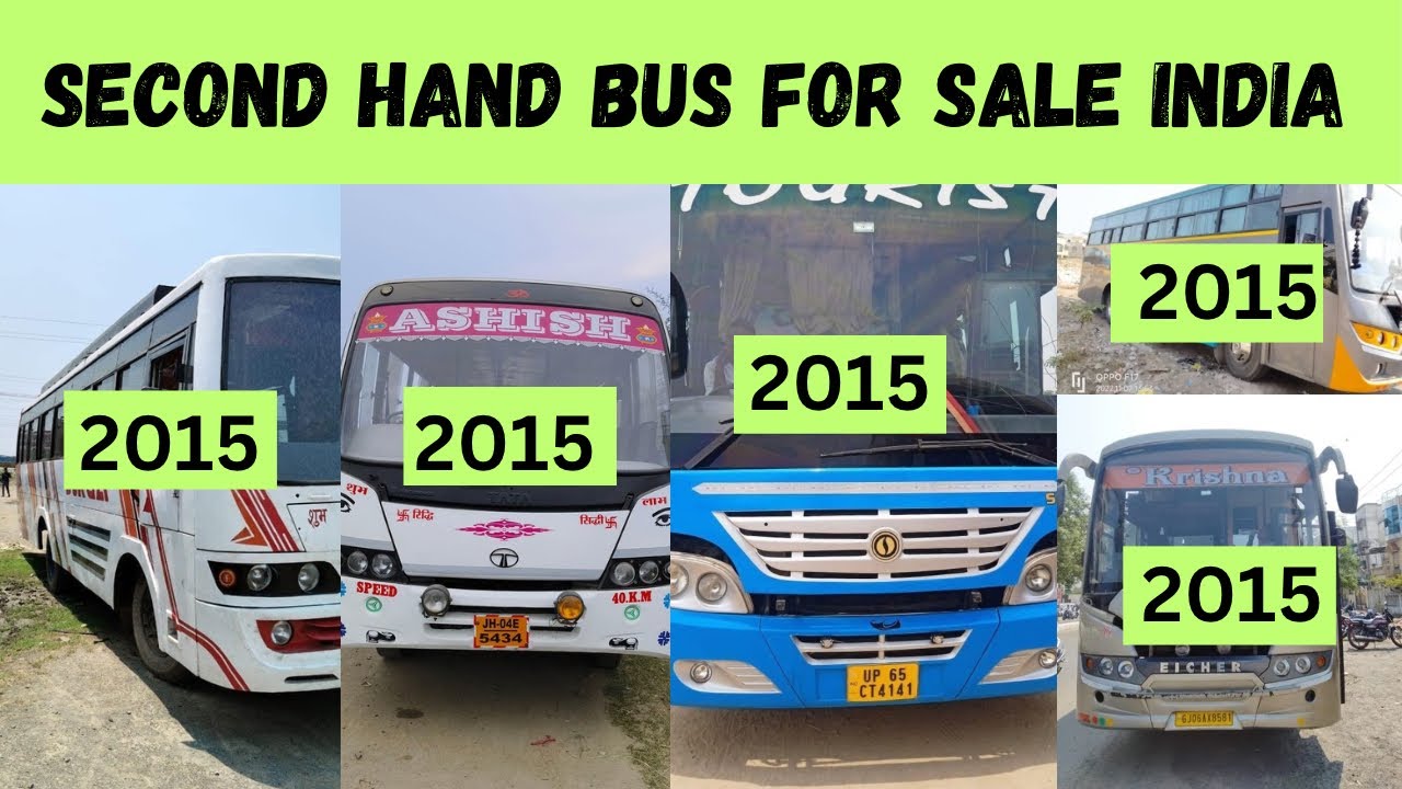 Second Hand Bus for sale in India | buy used buses sale | bus Market in india | tata/Leyland/eicher