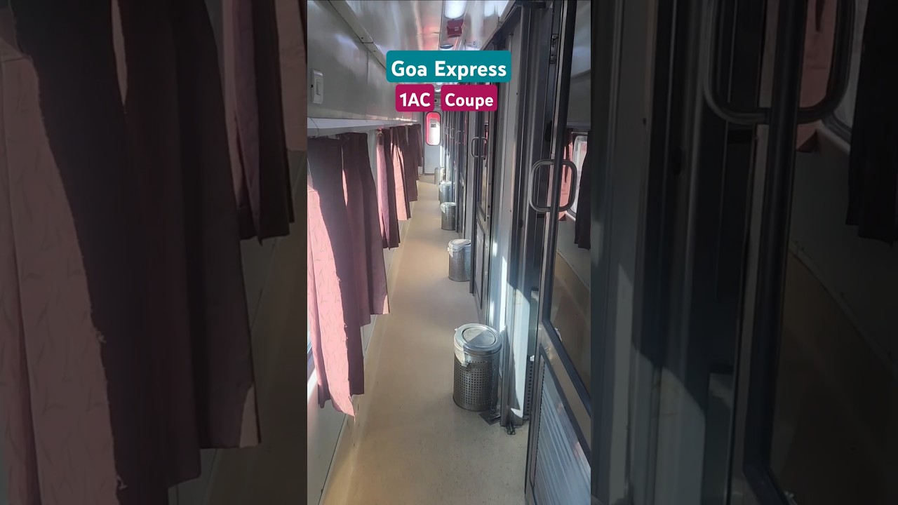 Goa Express || Hazrat Nizamuddin - Vasco Da Gama || 1AC Coupe || AC First Class Coupe