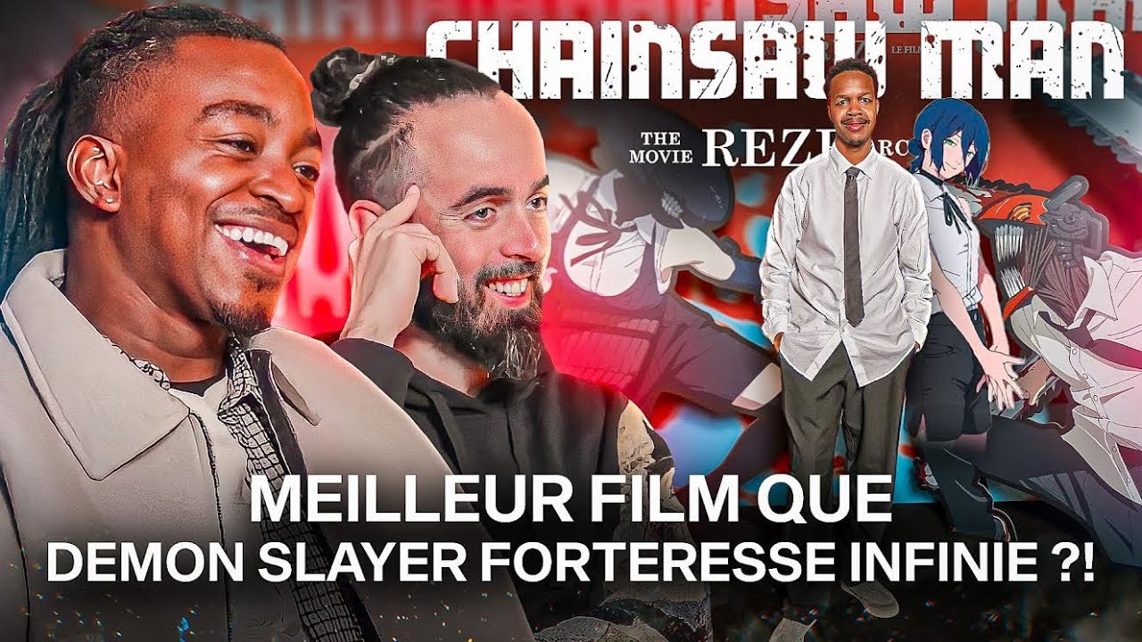 CHAINSAW MAN REZE MEILLEUR FILM QUE DEMON SLAYER FORTERESSE INFINIE ?! @afroroshi @orochijidai