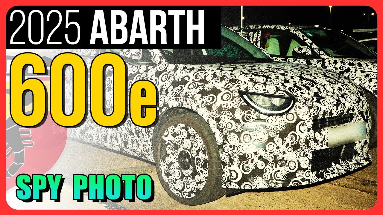 SPYSHOTS: 2024/2025 Abarth 600e