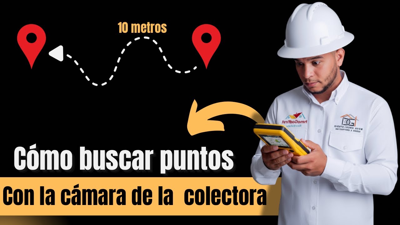 Cómo replantear puntos, con la cámara de la colectora | paso a paso. 