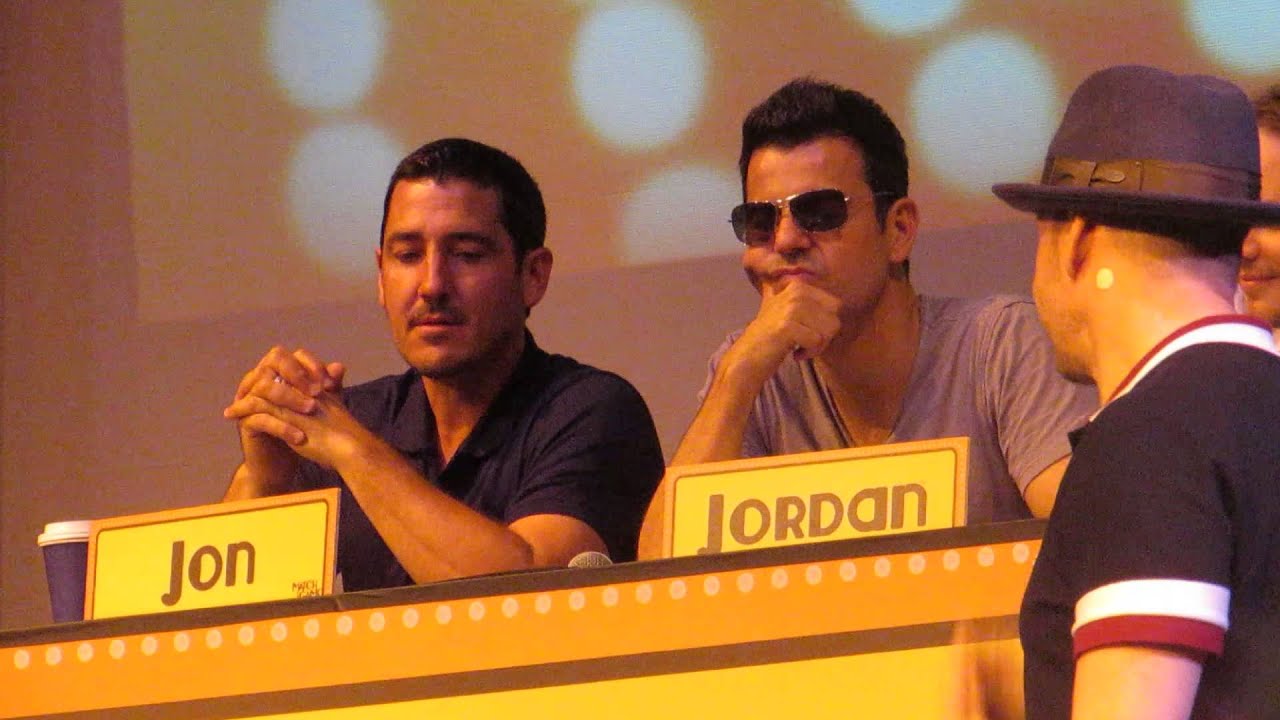 NKOTB Cruise 2015 Jordan Knight Match Game Question