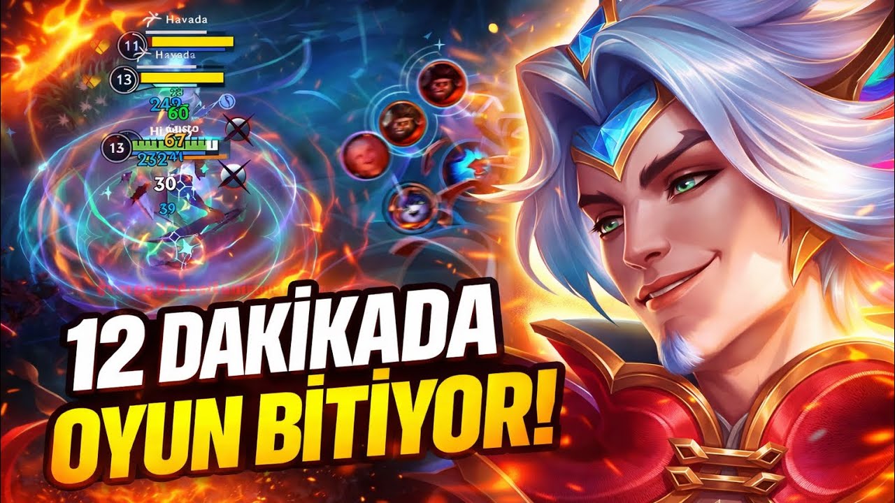 Bu Kombo Çok Bozuk! Her Oyun 12 Dakikada BİTİYOR!! - Wild Rift Rakan