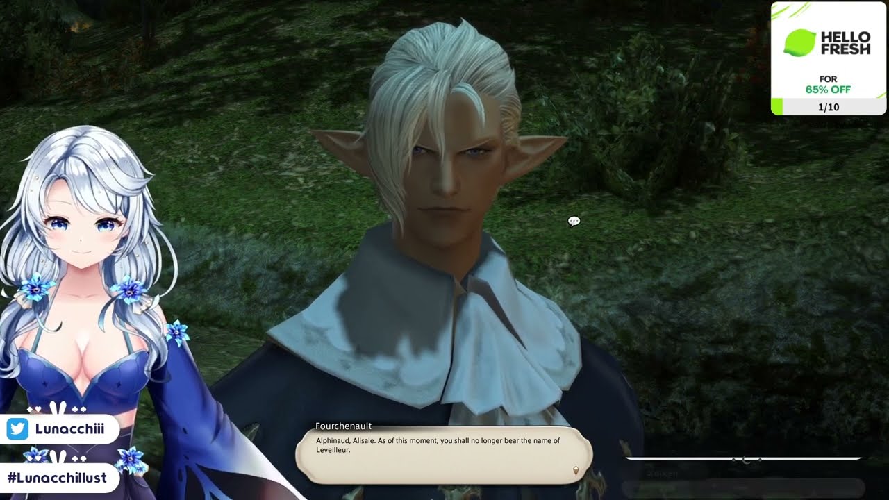 FF14- Lunacchiii meets Fourchenault Leveilleur - adopts the twins