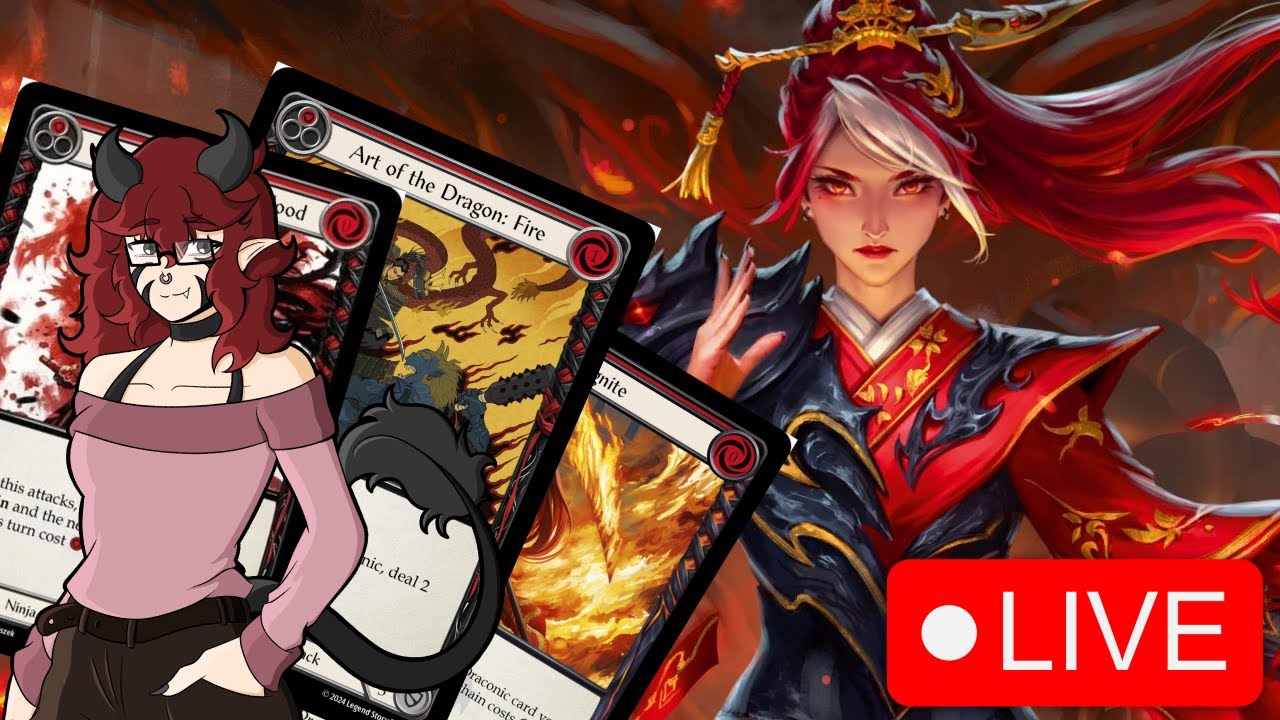 Cindra Gaming (Changed my mind) | Flesh and Blood TCG | Talishar Gameplay