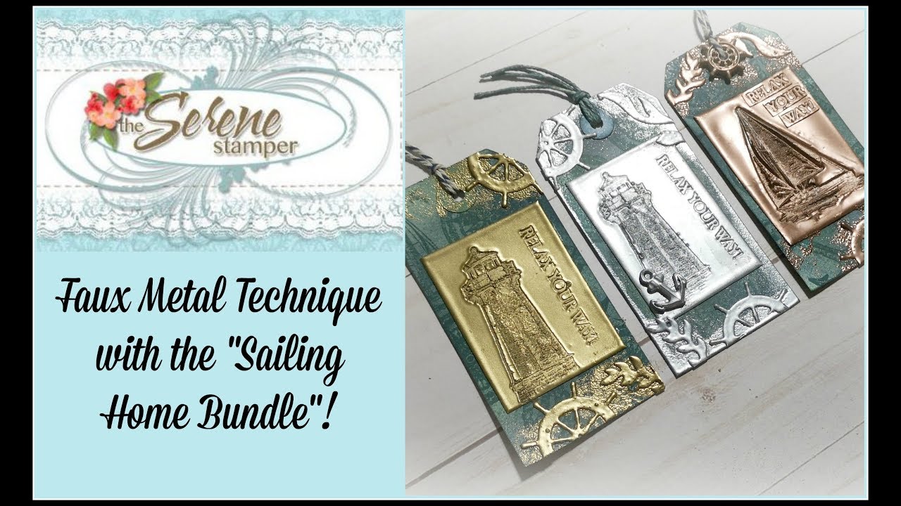 Faux Metal Technique with 