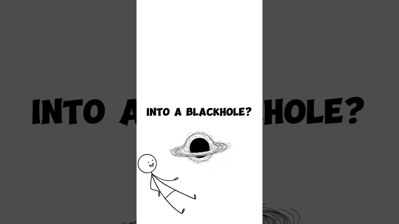 What if you fell into a blackhole? 🤔