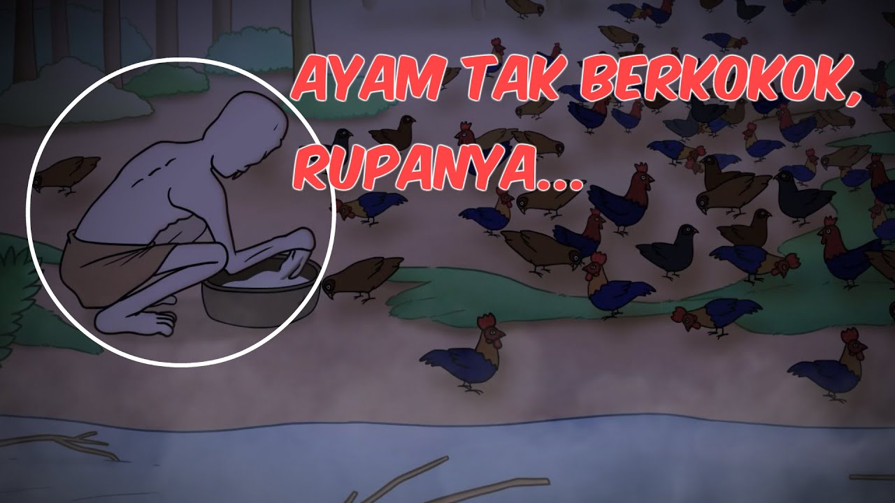Ayam Tak Berkokok, Rupanya... | Animasi Seram